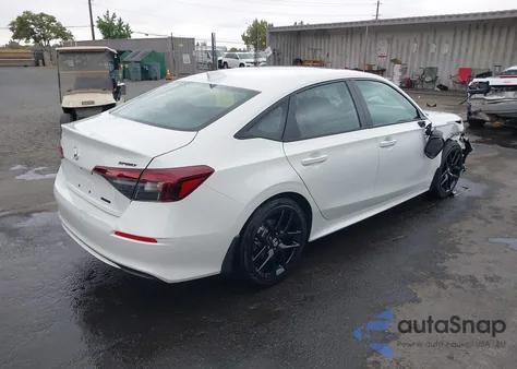 2026 Honda Civic Hybrid Sport/Sport Touring z USA, uszkodzony, nr VIN 2HGFE4F83TH304618